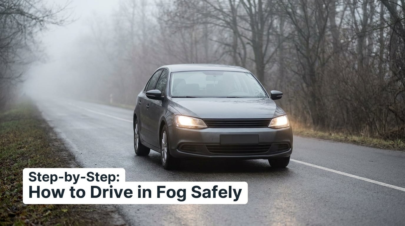 Step-by-Step: How to Drive in Fog Safely