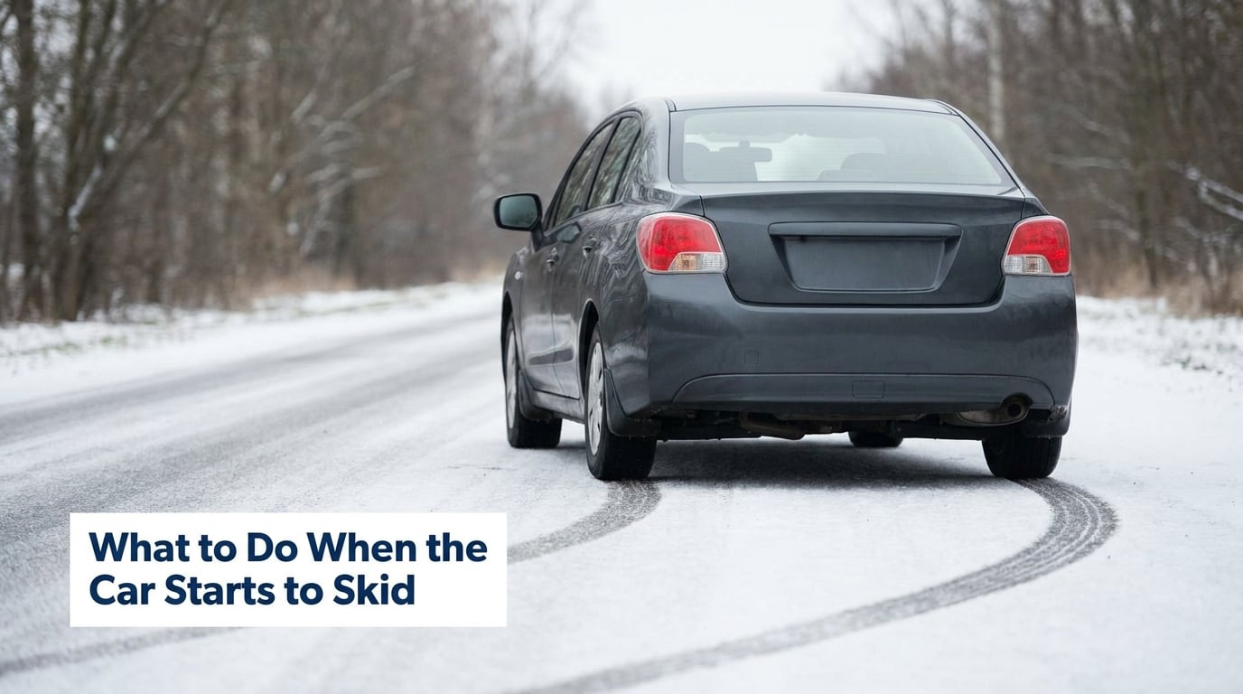 What to Do When the Car Starts to Skid