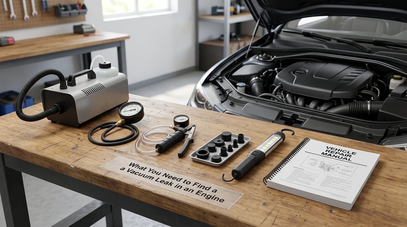 What You Need to Find a Vacuum Leak in an Engine
