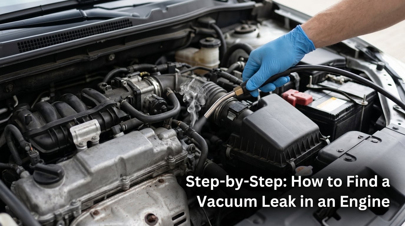 Step-by-Step: How to Find a Vacuum Leak in an Engine