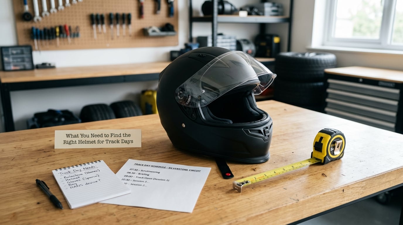 What You Need to Find the Right Helmet for Track Days