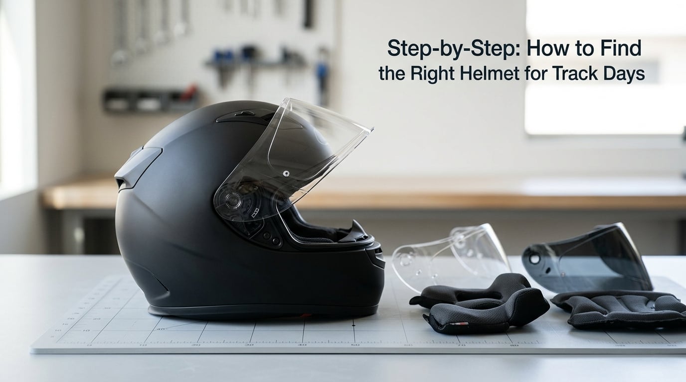 Step-by-Step: How to Find the Right Helmet for Track Days
