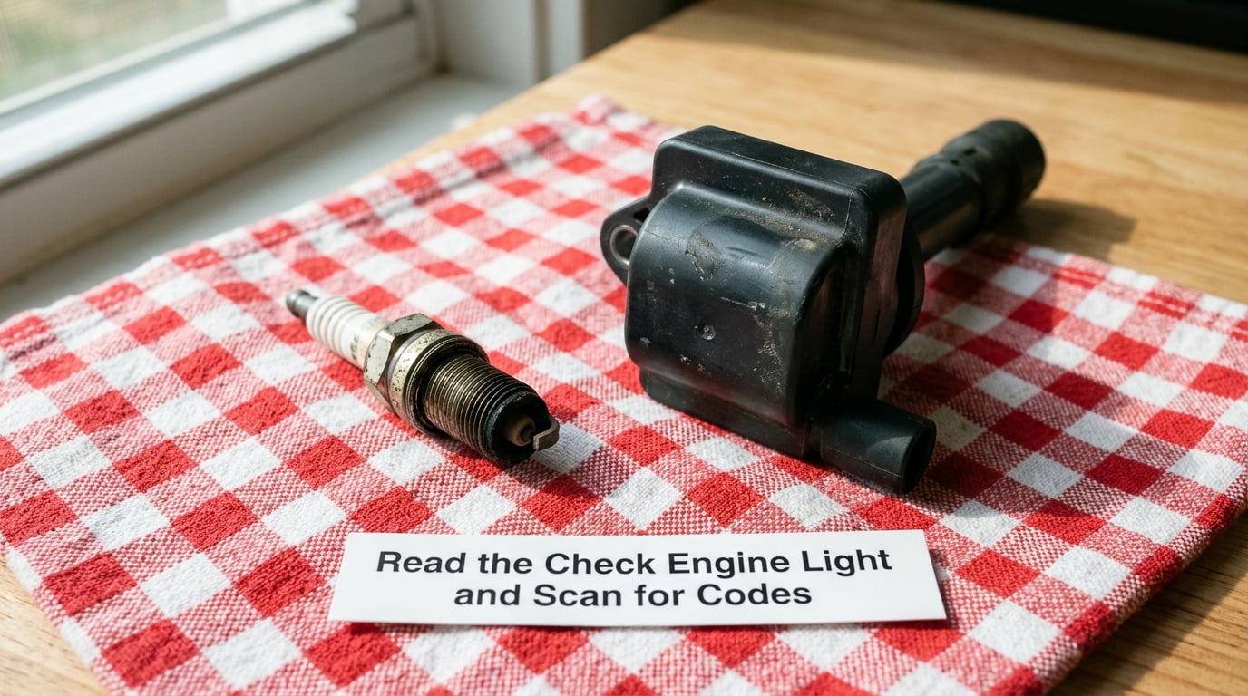 Read the Check Engine Light and Scan for Codes