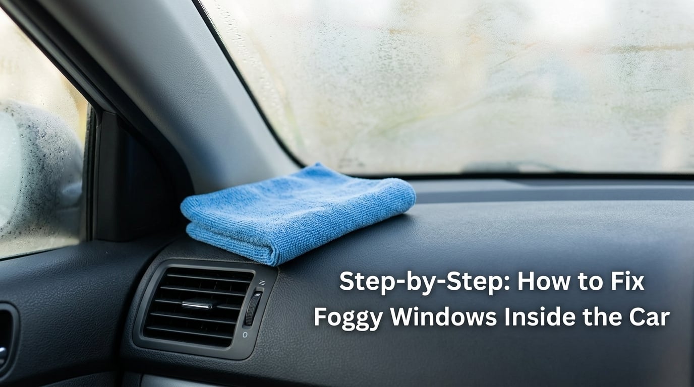 Step-by-Step: How to Fix Foggy Windows Inside the Car