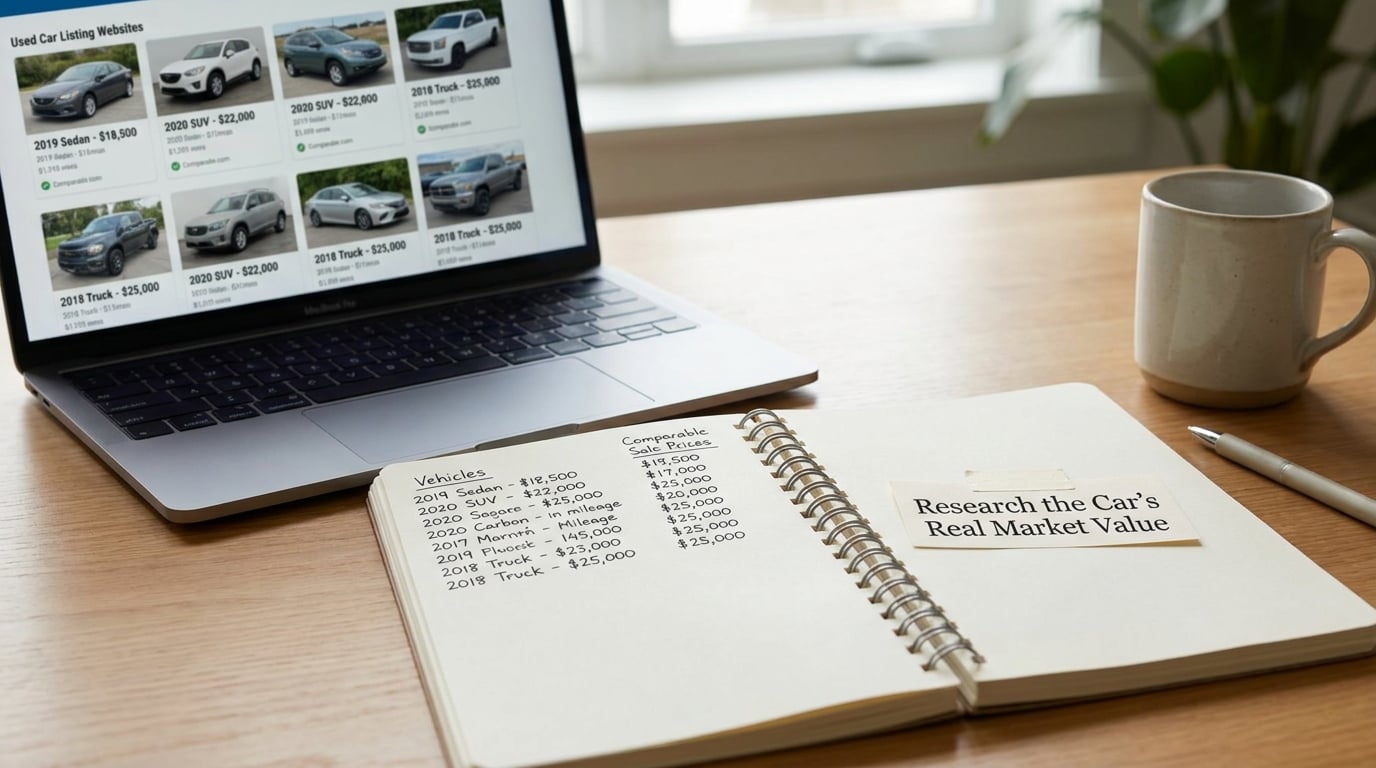 Research the Car's Real Market Value