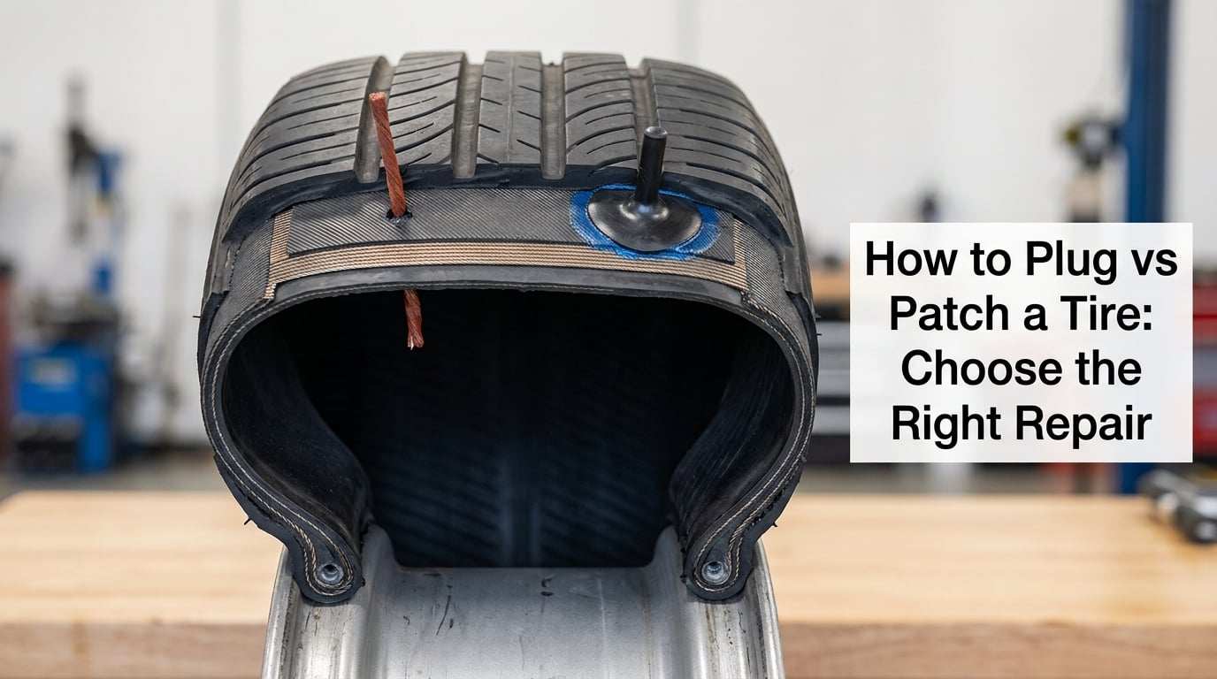How to Plug vs Patch a Tire: Choose the Right Repair