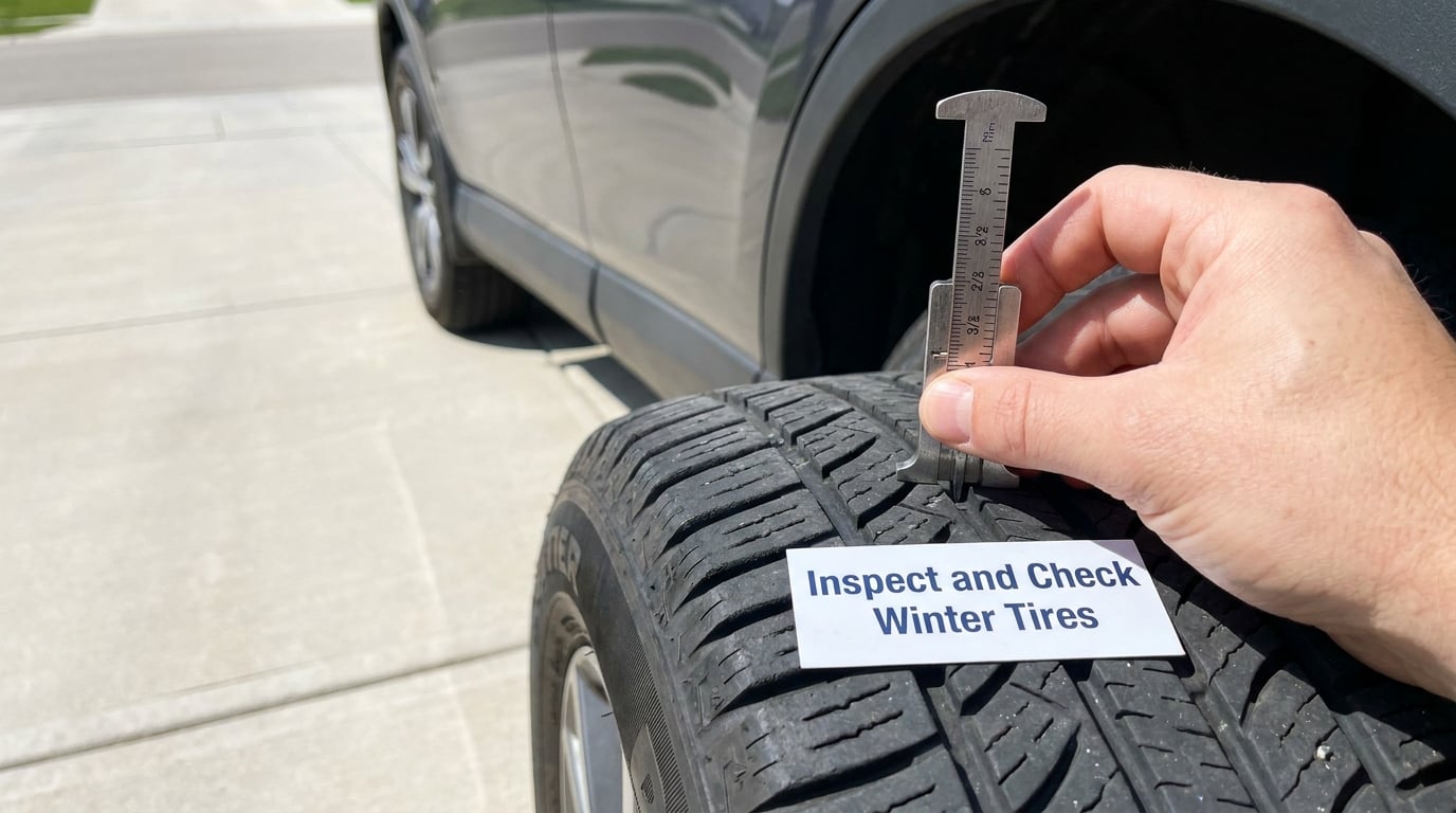 Inspect and Check Winter Tires