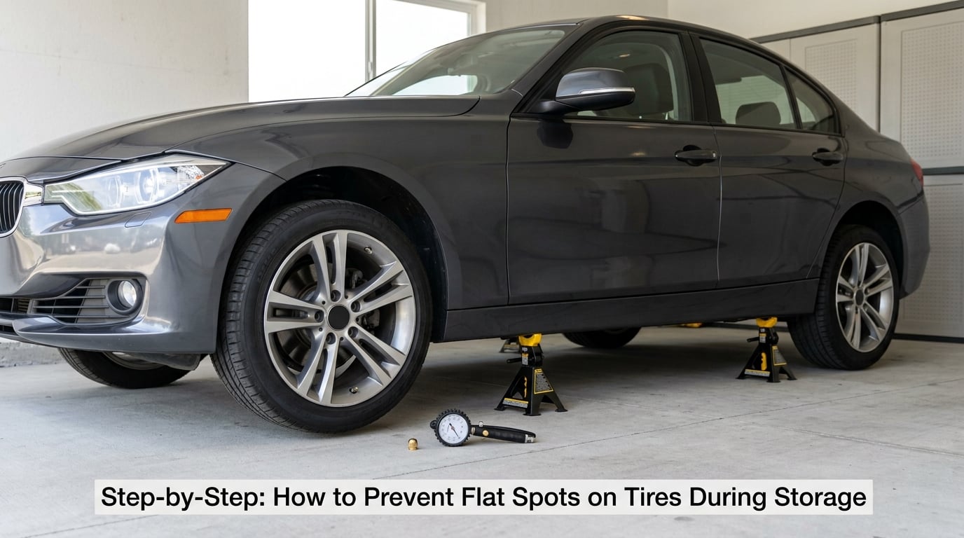 Step-by-Step: How to Prevent Flat Spots on Tires During Storage