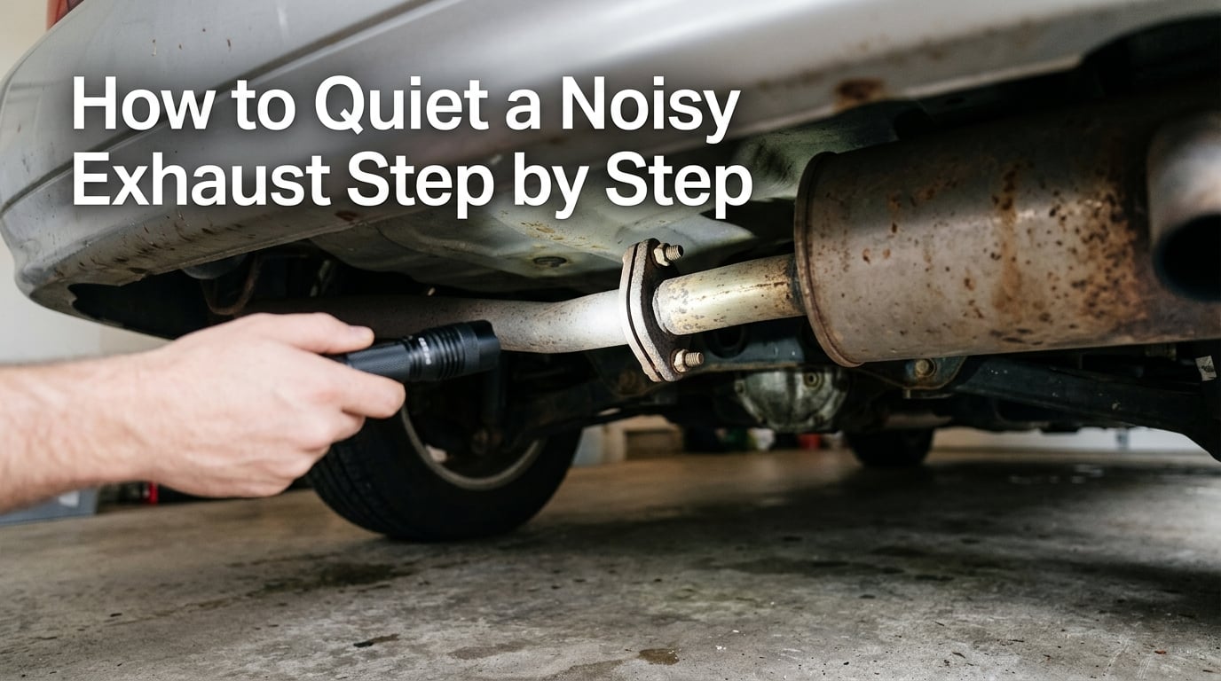 How to Quiet a Noisy Exhaust Step by Step
