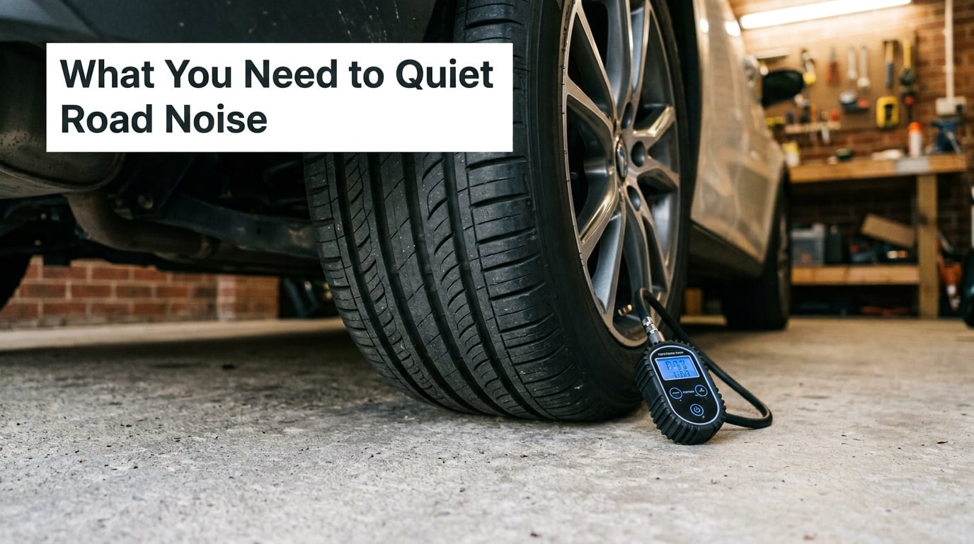 What You Need to Quiet Road Noise in a Car