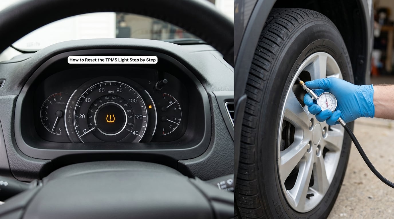 How to Reset the TPMS Light Step by Step