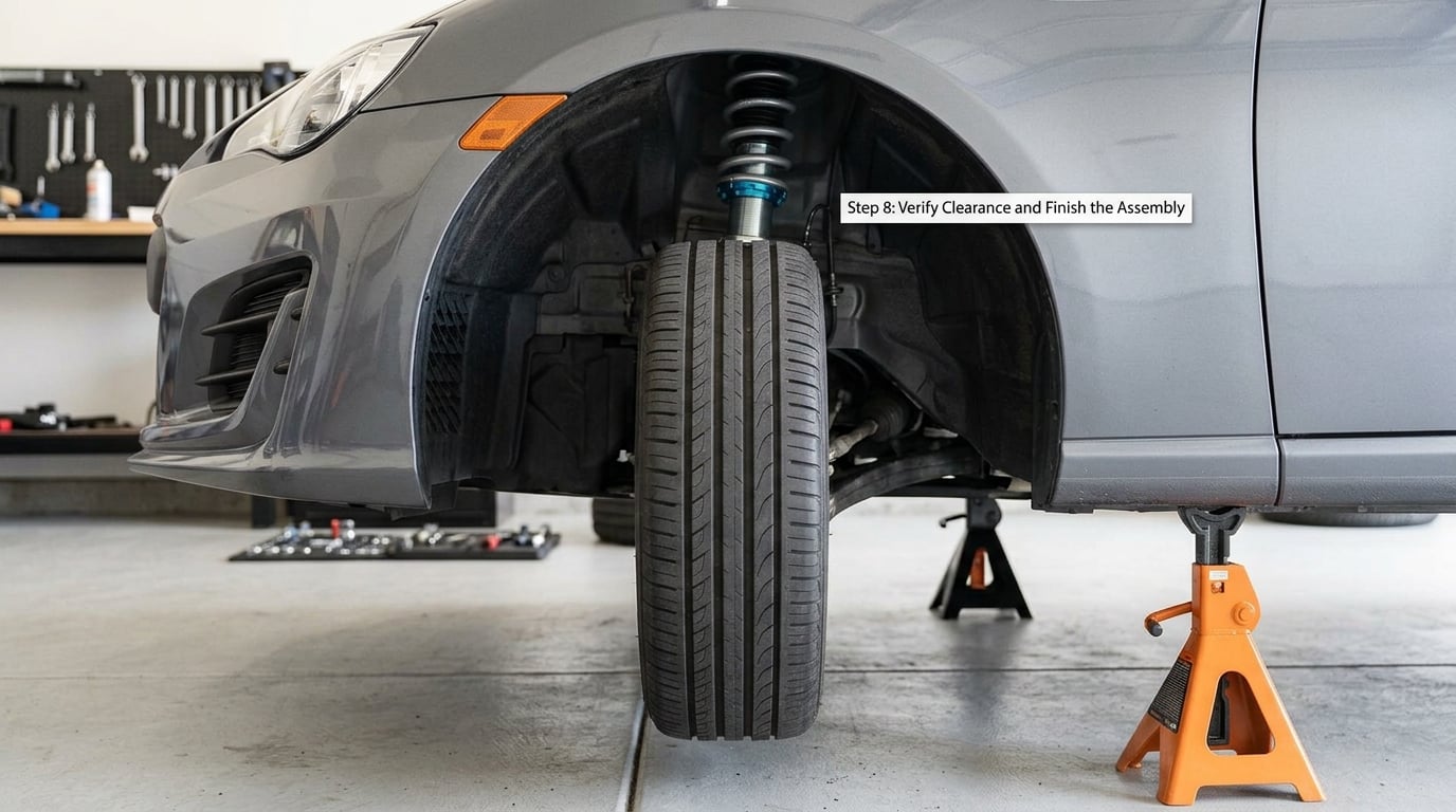 Step 8: Verify Clearance and Finish the Assembly