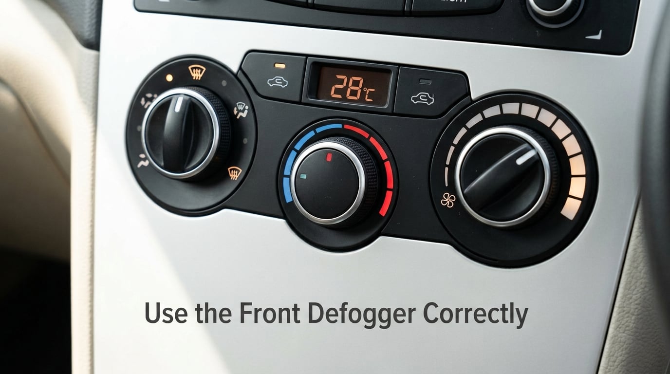 Use the Front Defogger Correctly