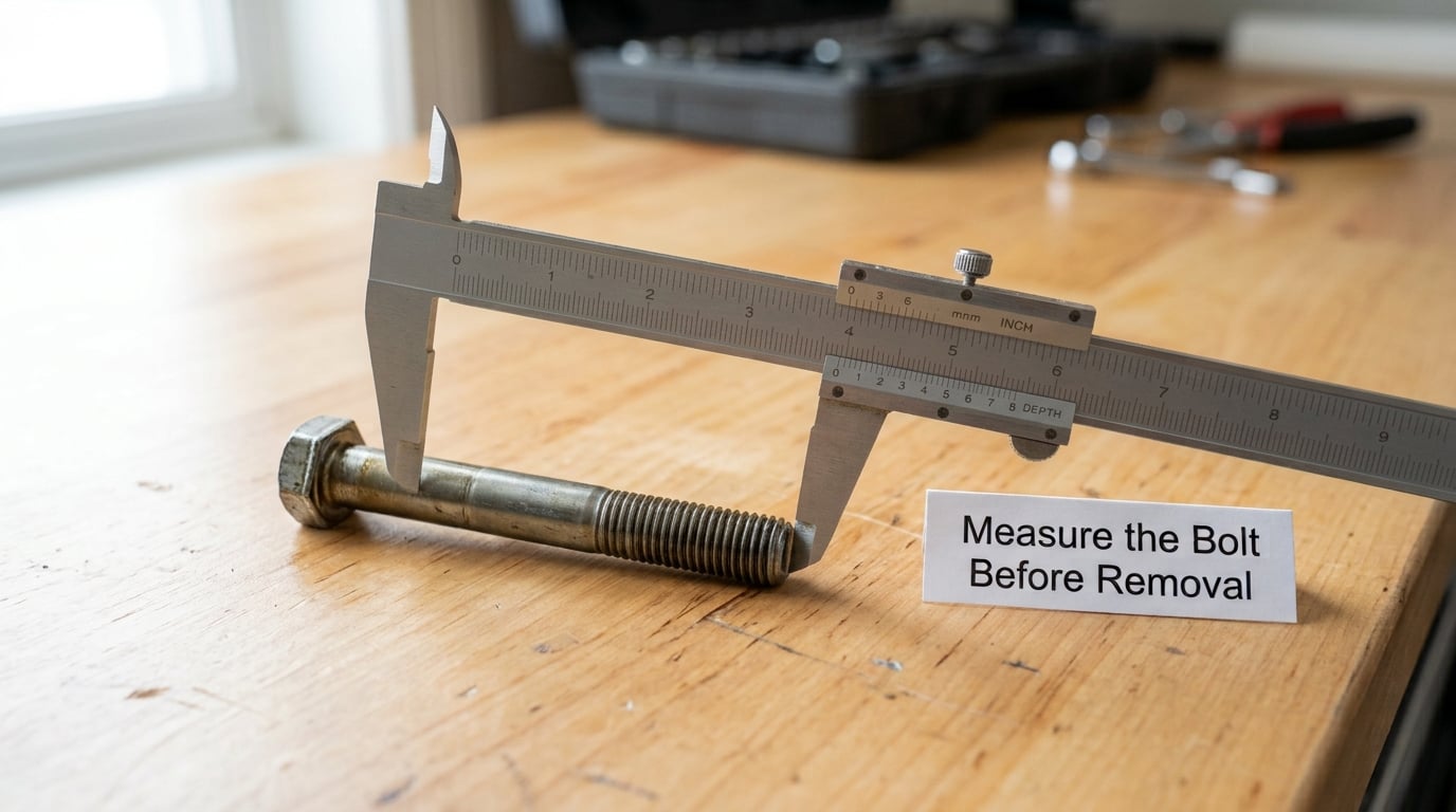 Measure the Bolt Before Removal