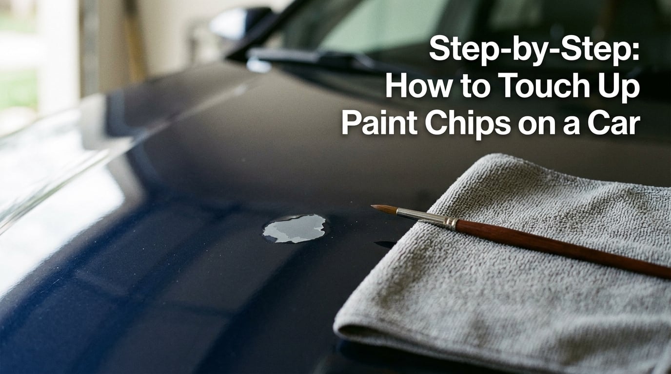 Step-by-Step: How to Touch Up Paint Chips on a Car