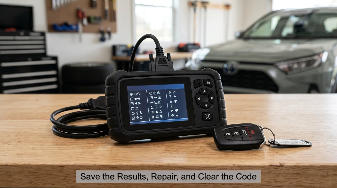 Save the Results, Repair, and Clear the Code
