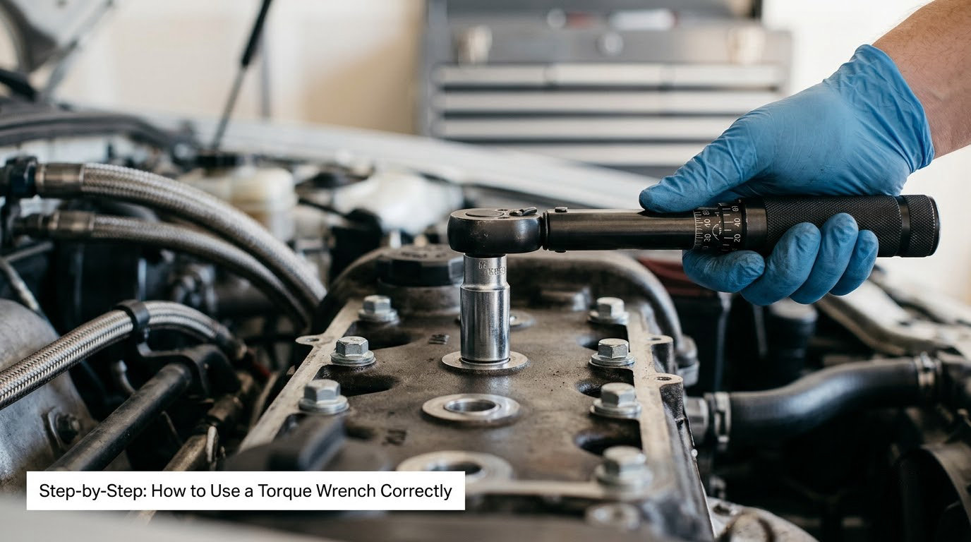 Step-by-Step: How to Use a Torque Wrench Correctly