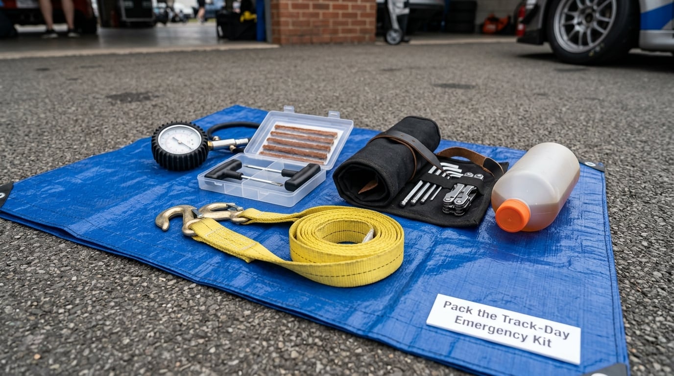 Pack the Track-Day Emergency Kit