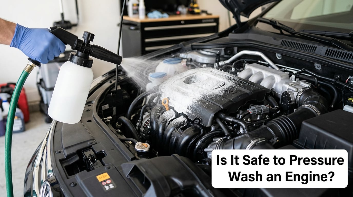 Is It Safe to Pressure Wash an Engine?