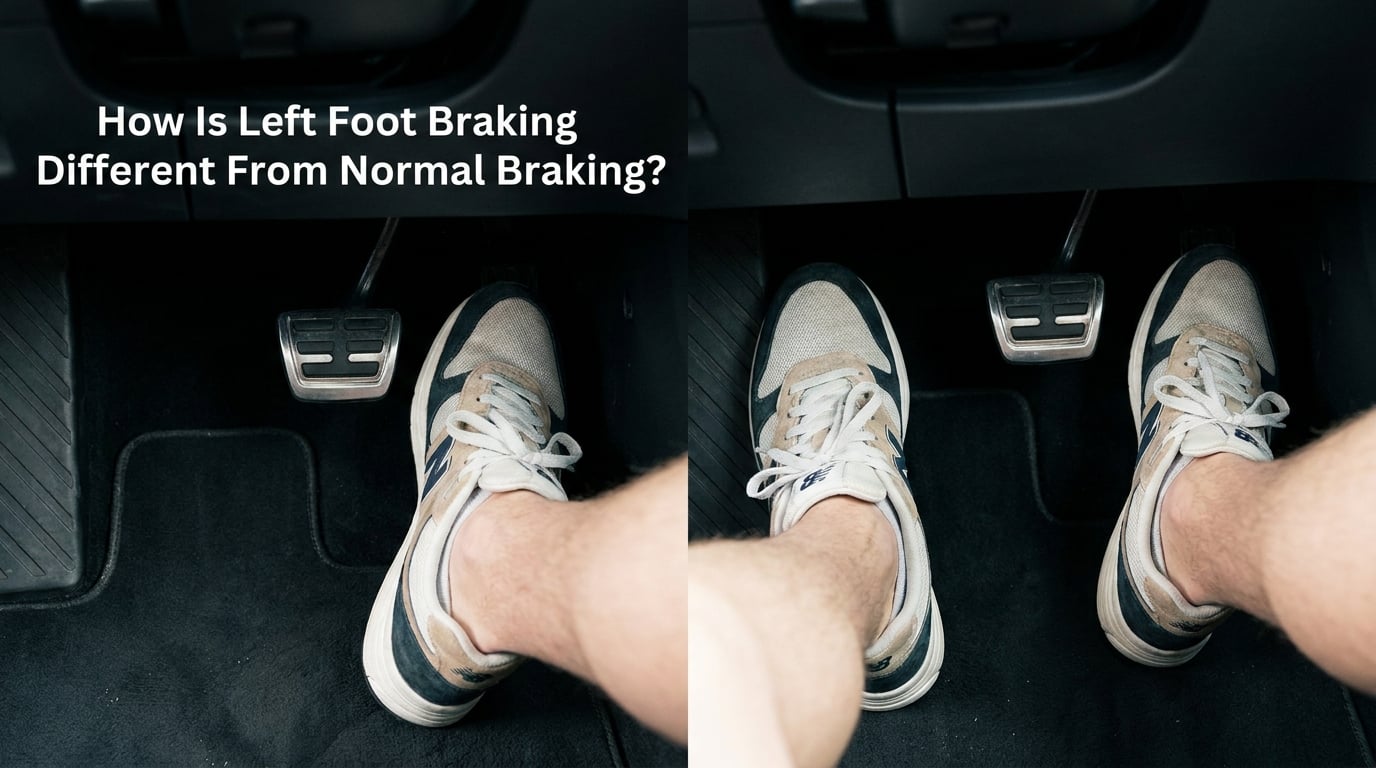 How Is Left Foot Braking Different From Normal Braking?
