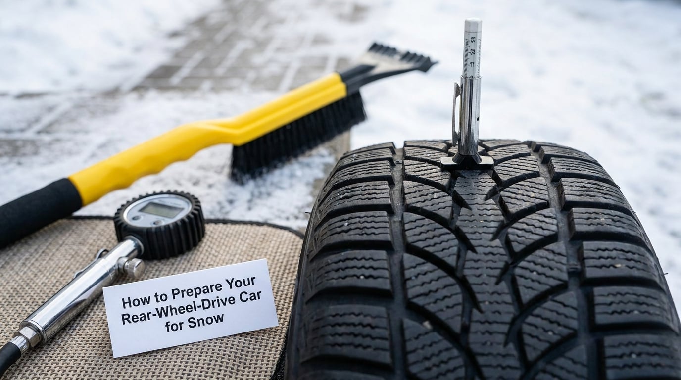 How to Prepare Your Rear-Wheel-Drive Car for Snow