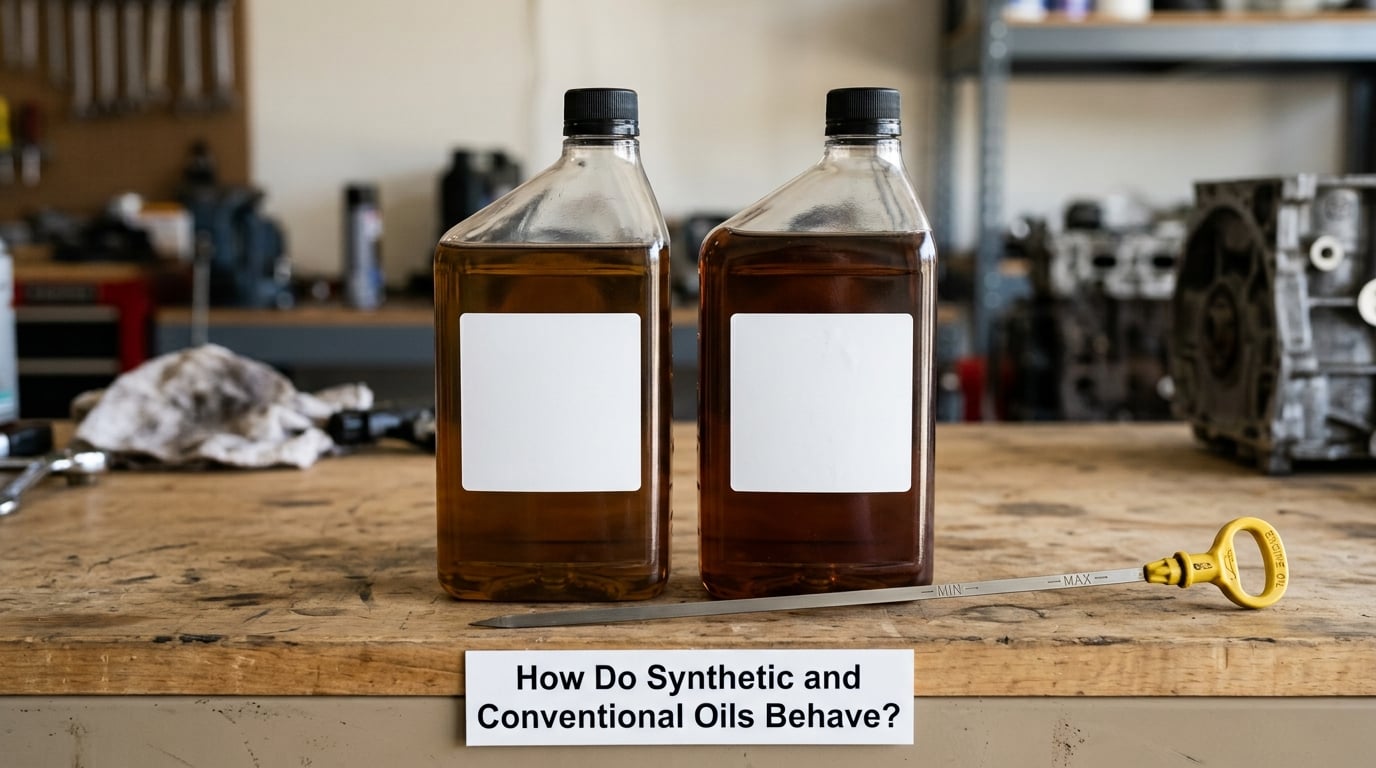How Do Synthetic and Conventional Oils Behave?