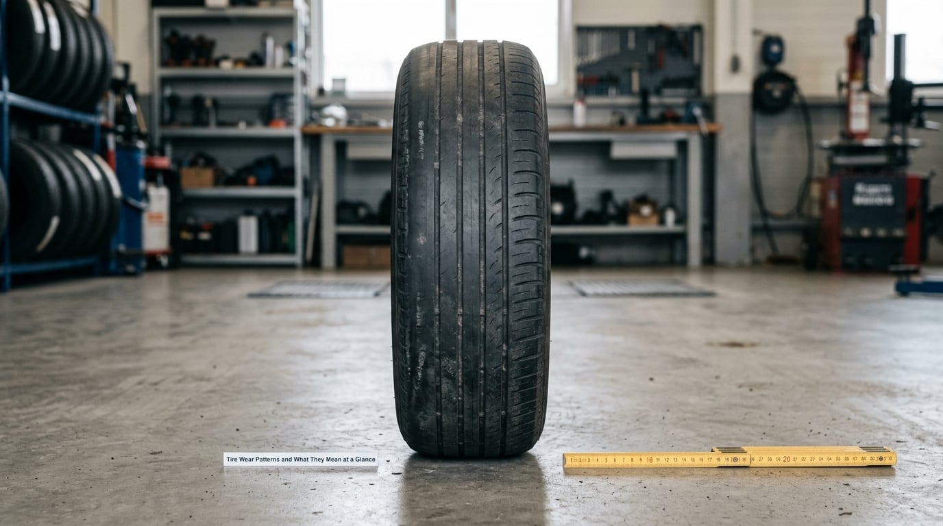 Tire Wear Patterns and What They Mean at a Glance
