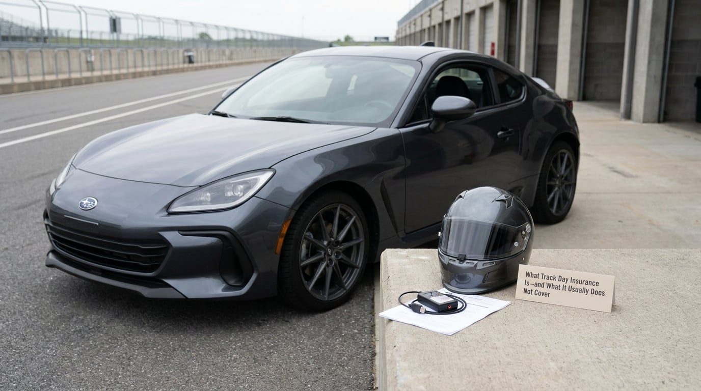 What Track Day Insurance Is—and What It Usually Does Not Cover