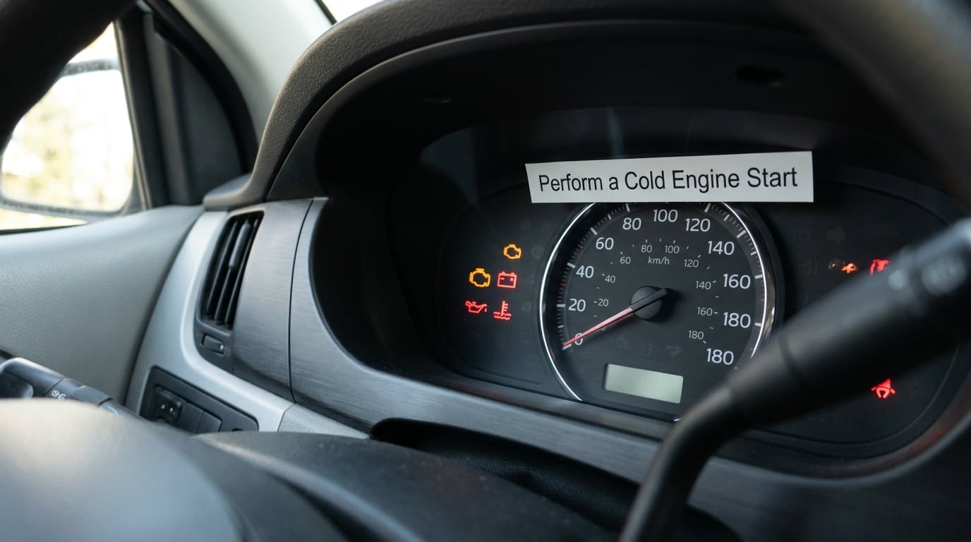 Perform a Cold Engine Start
