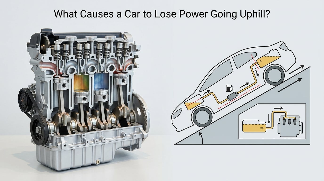 What Causes a Car to Lose Power Going Uphill?