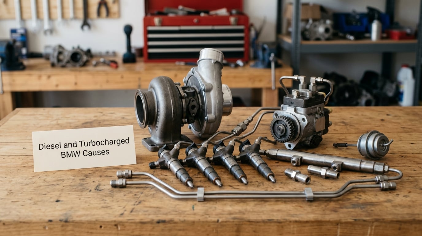 Diesel and Turbocharged BMW Causes