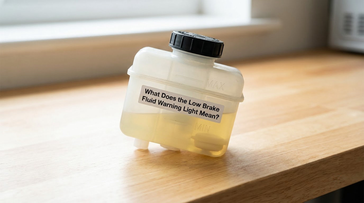 What Does the Low Brake Fluid Warning Light Mean?