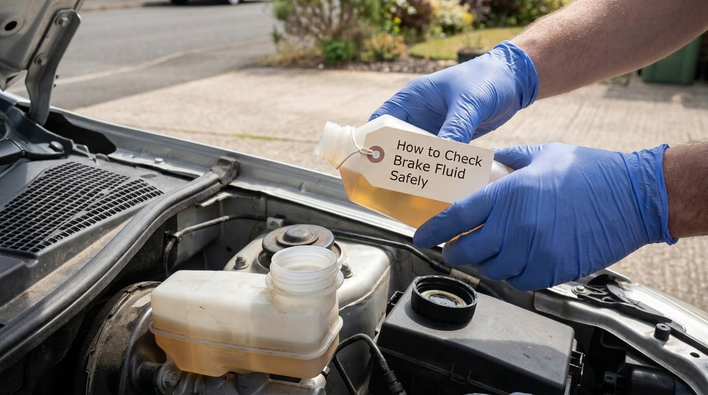 How to Check Brake Fluid Safely