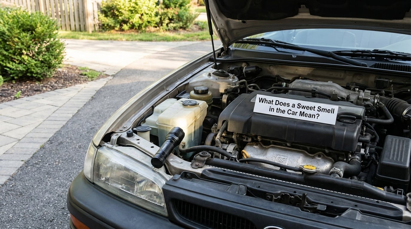 What Does a Sweet Smell in the Car Mean?