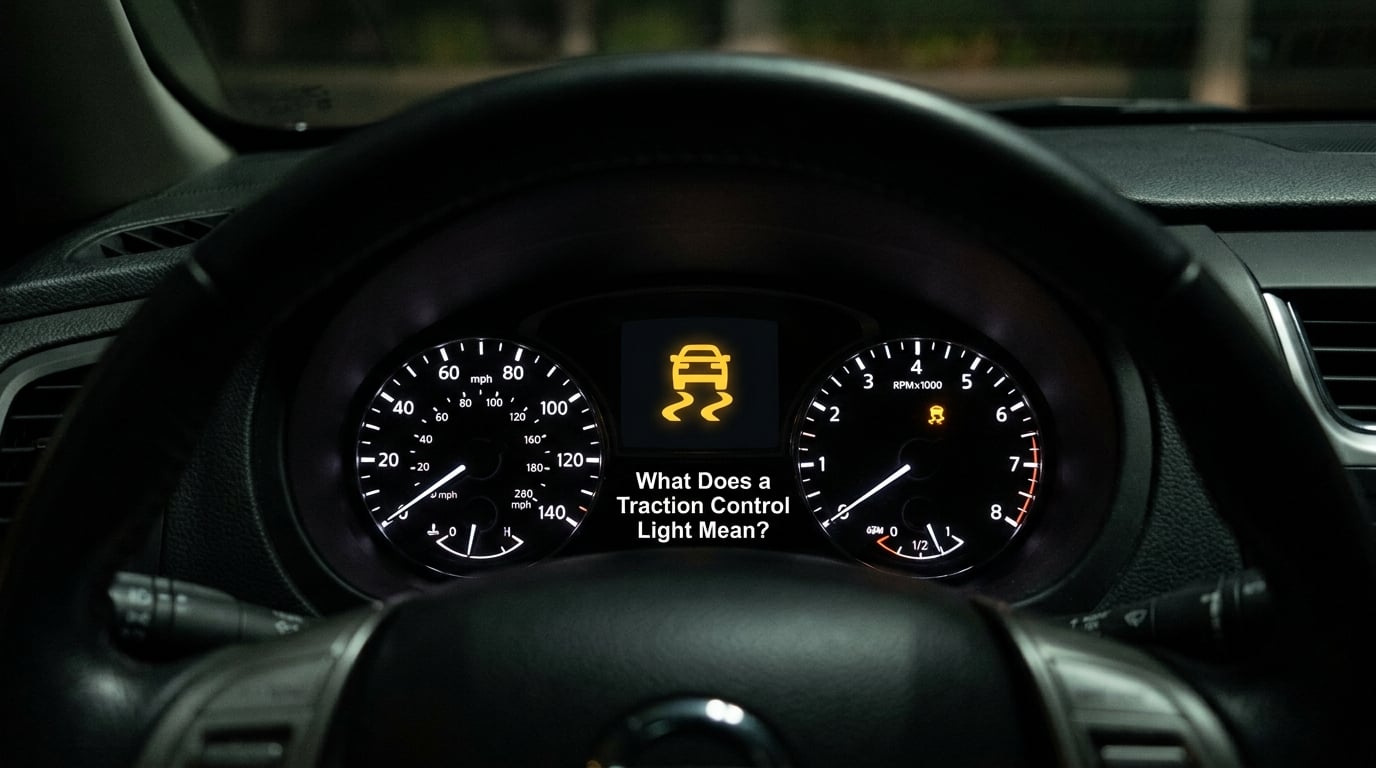 What Does a Traction Control Light Mean?