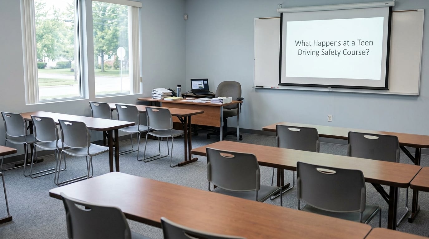 What Happens at a Teen Driving Safety Course?