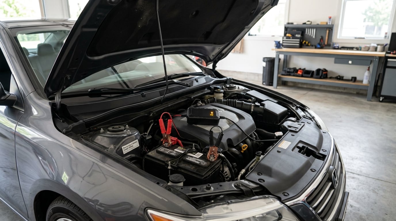 How to Use a Battery Tender Safely