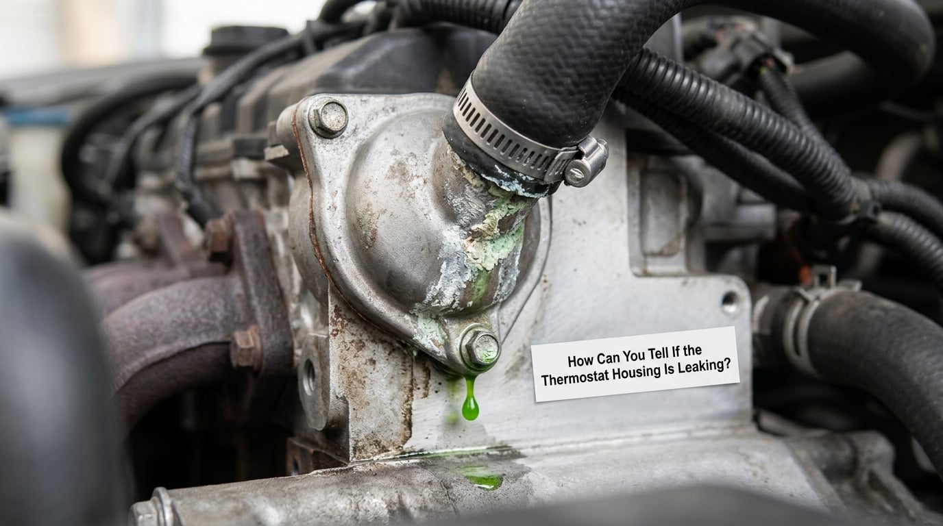 How Can You Tell If the Thermostat Housing Is Leaking?