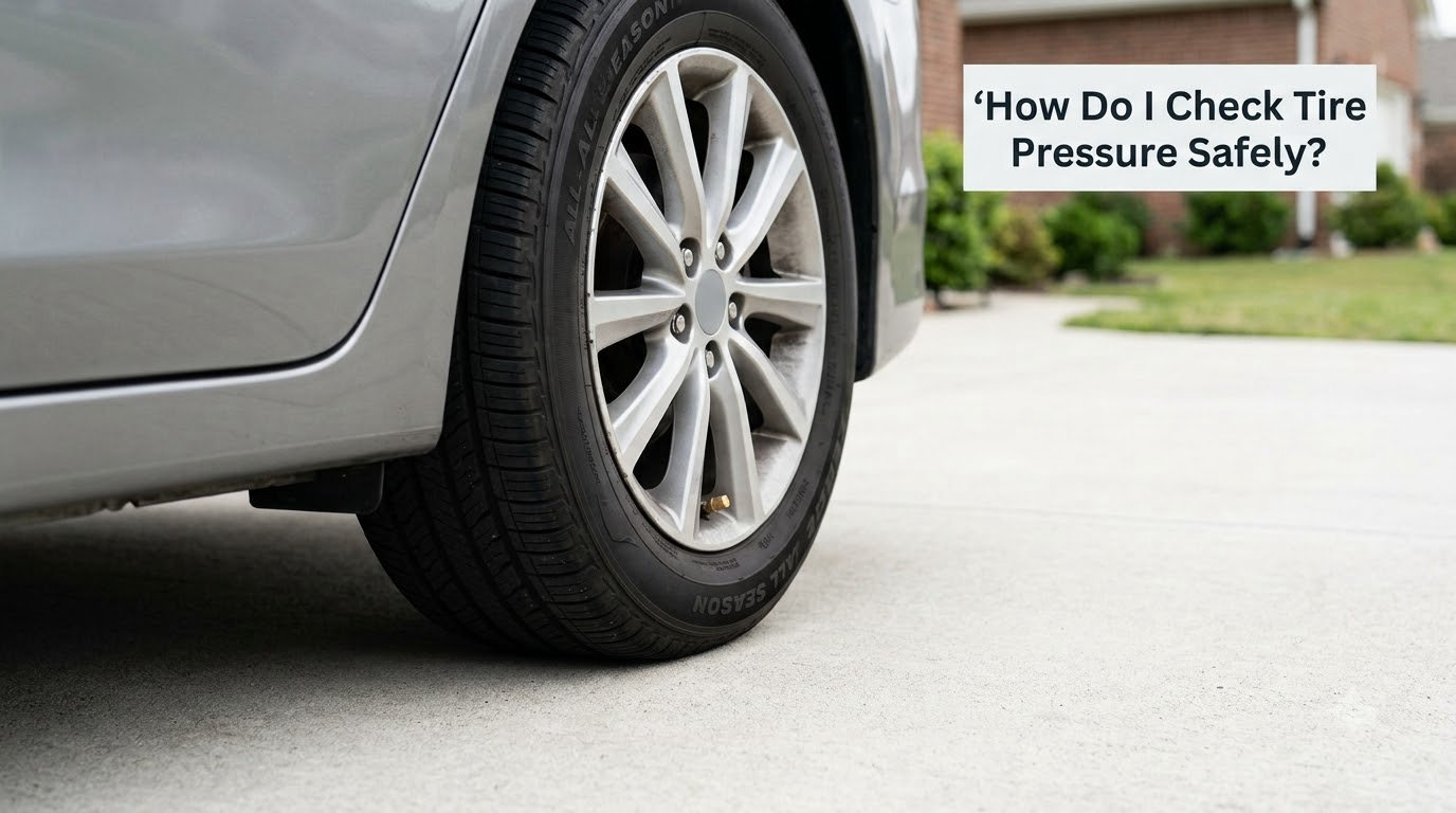 How Do I Check Tire Pressure Safely?