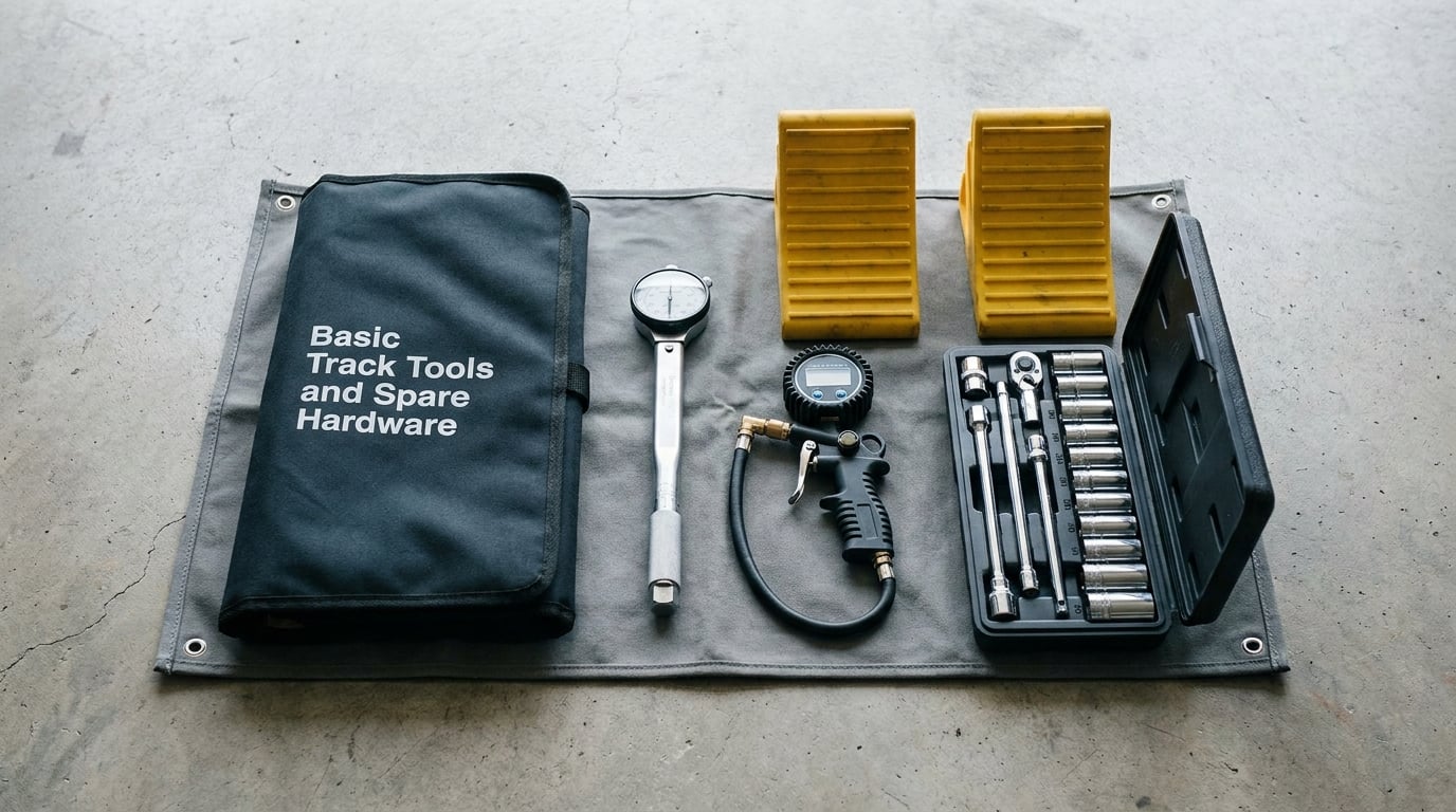 Basic Track Tools and Spare Hardware