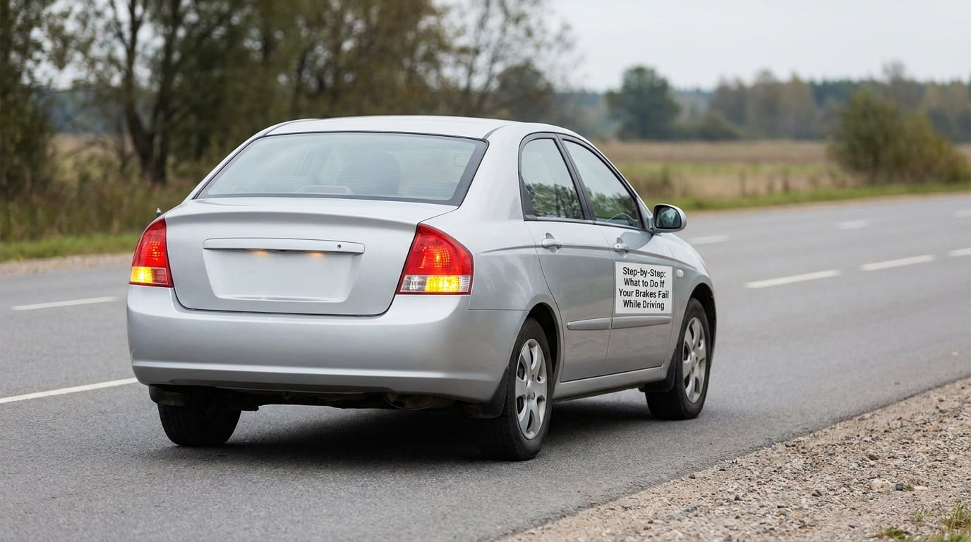 Step-by-Step: What to Do If Your Brakes Fail While Driving