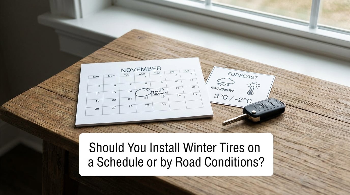 Should You Install Winter Tires on a Schedule or by Road Conditions?