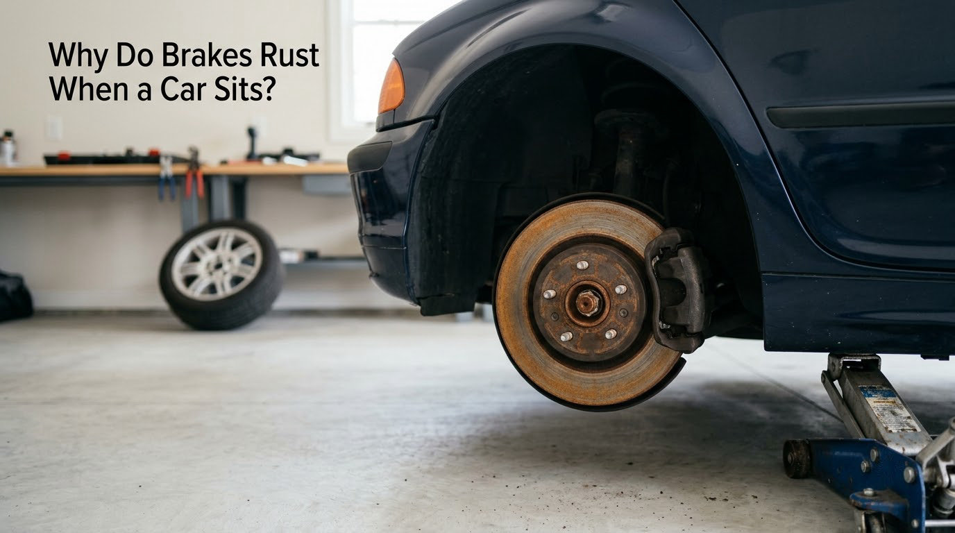 Why Do Brakes Rust When a Car Sits?