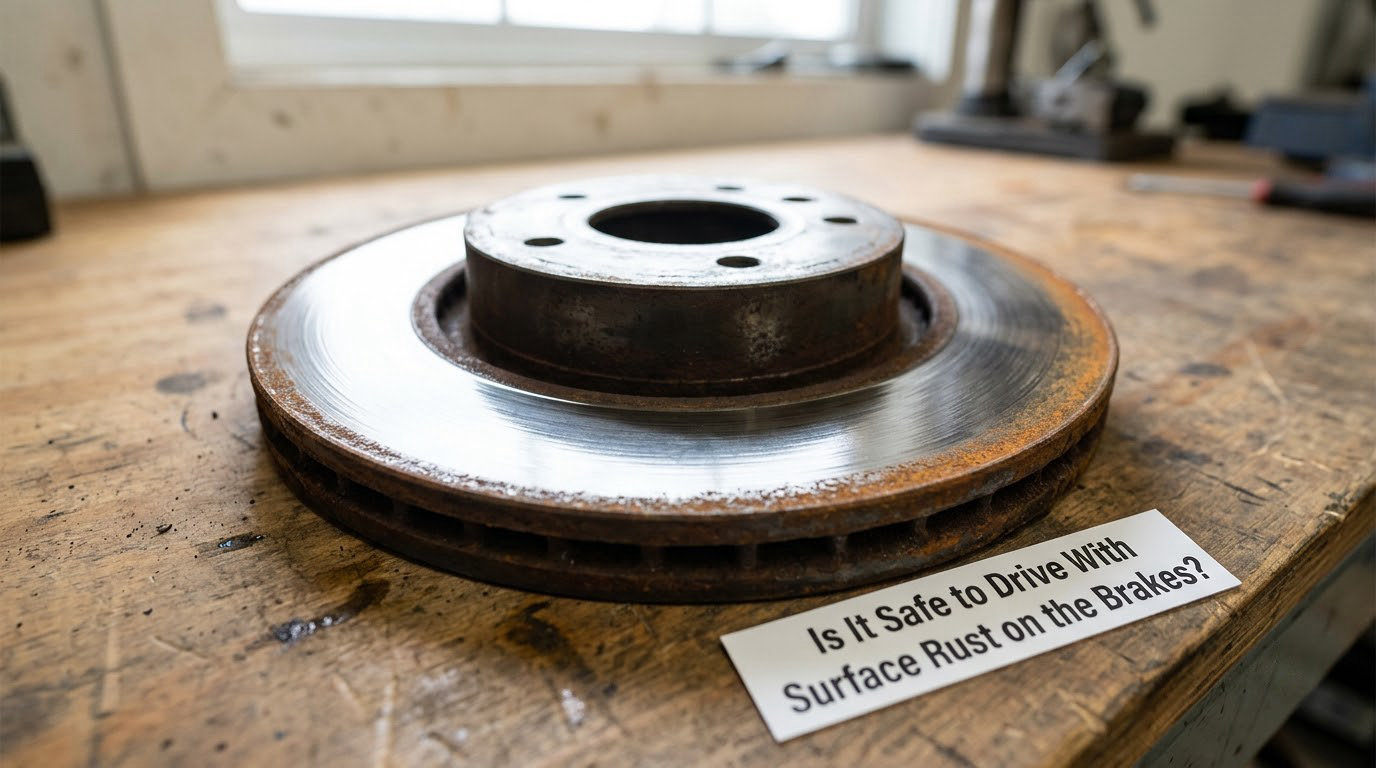 Is It Safe to Drive With Surface Rust on the Brakes?