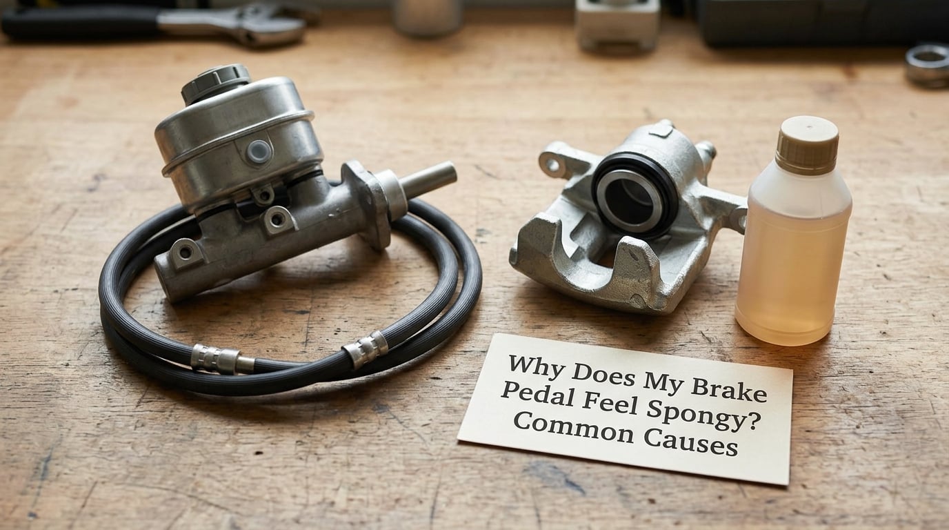 Why Does My Brake Pedal Feel Spongy? Common Causes