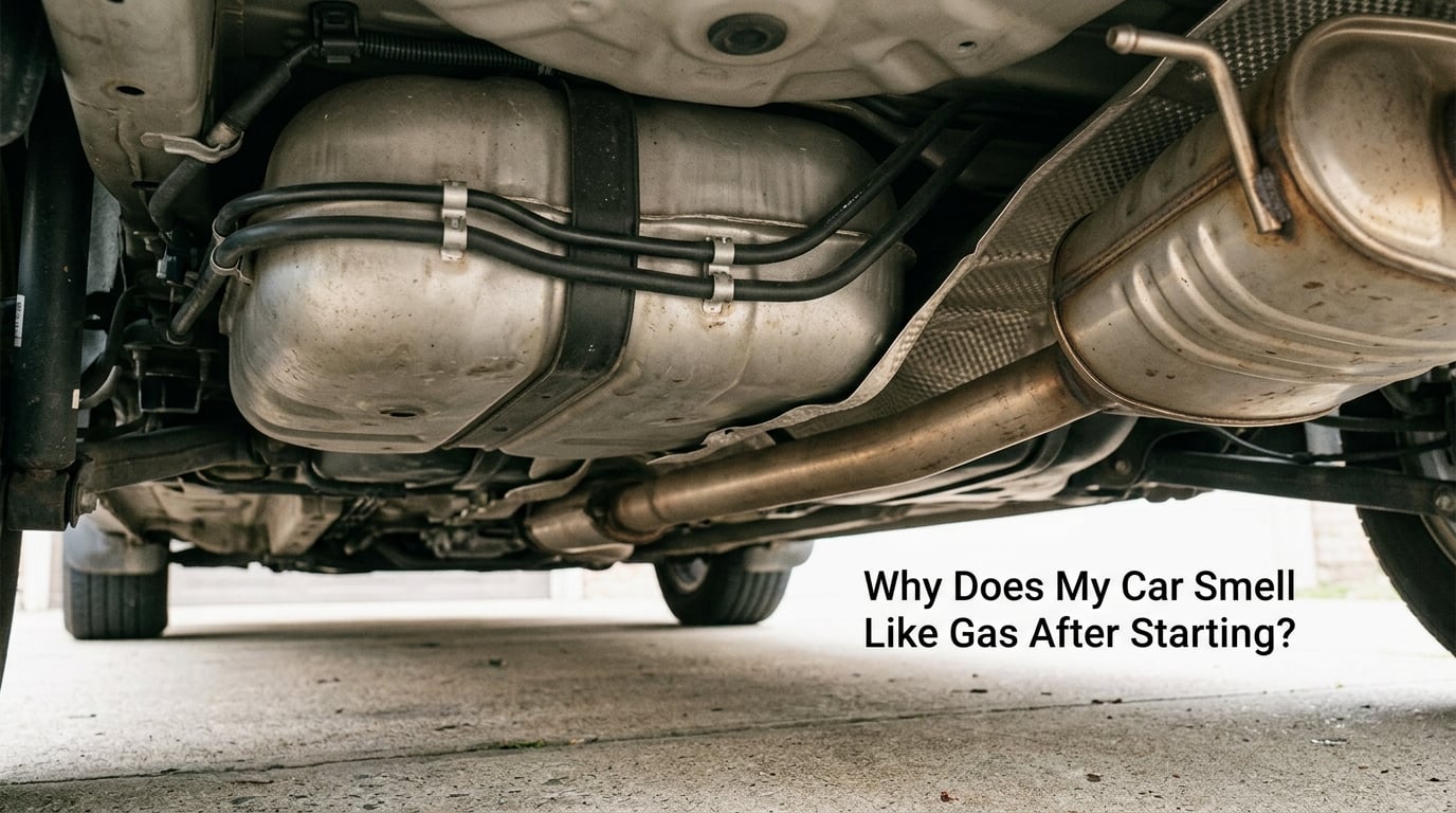 Why Does My Car Smell Like Gas After Starting?
