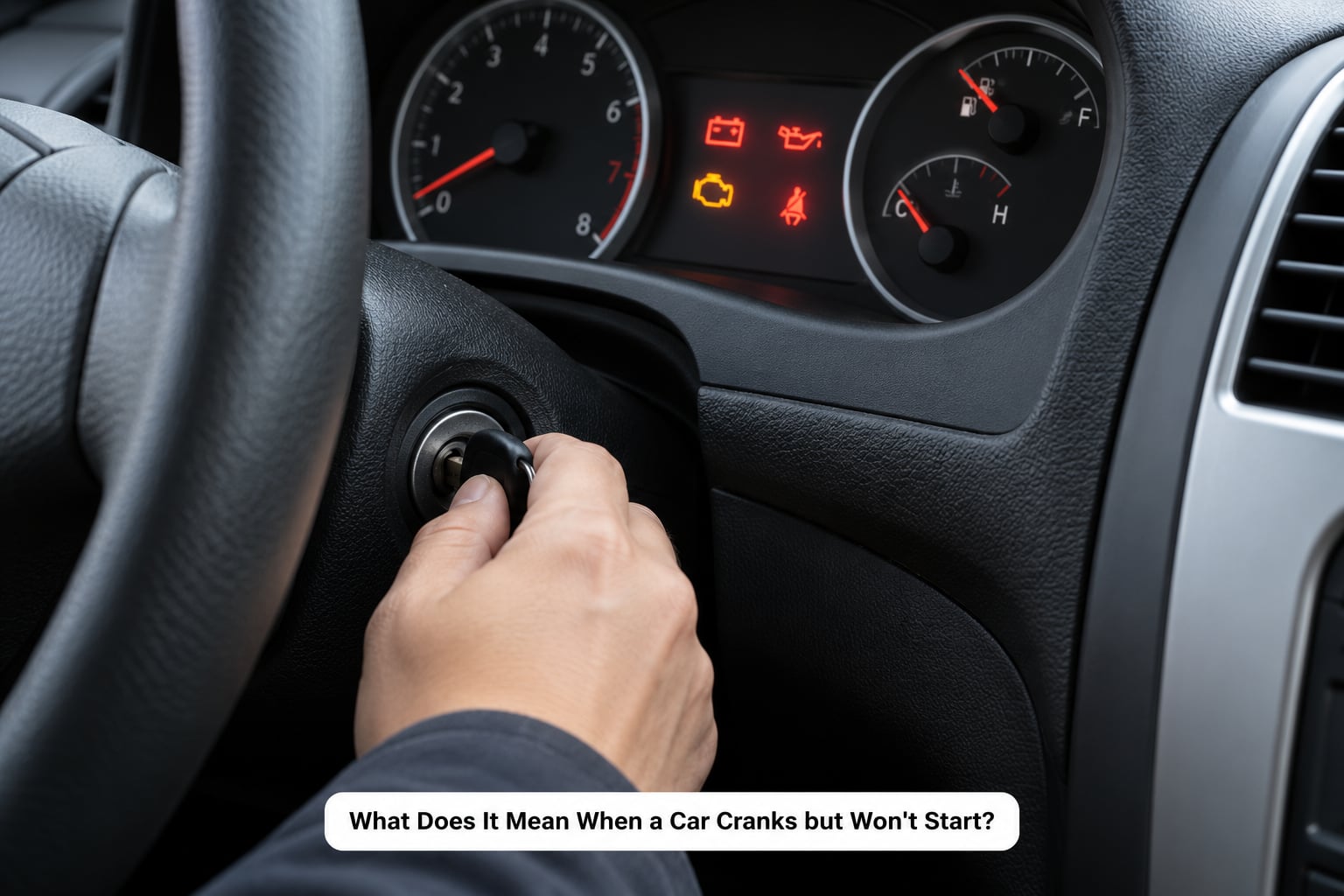 What Does It Mean When a Car Cranks but Won't Start?