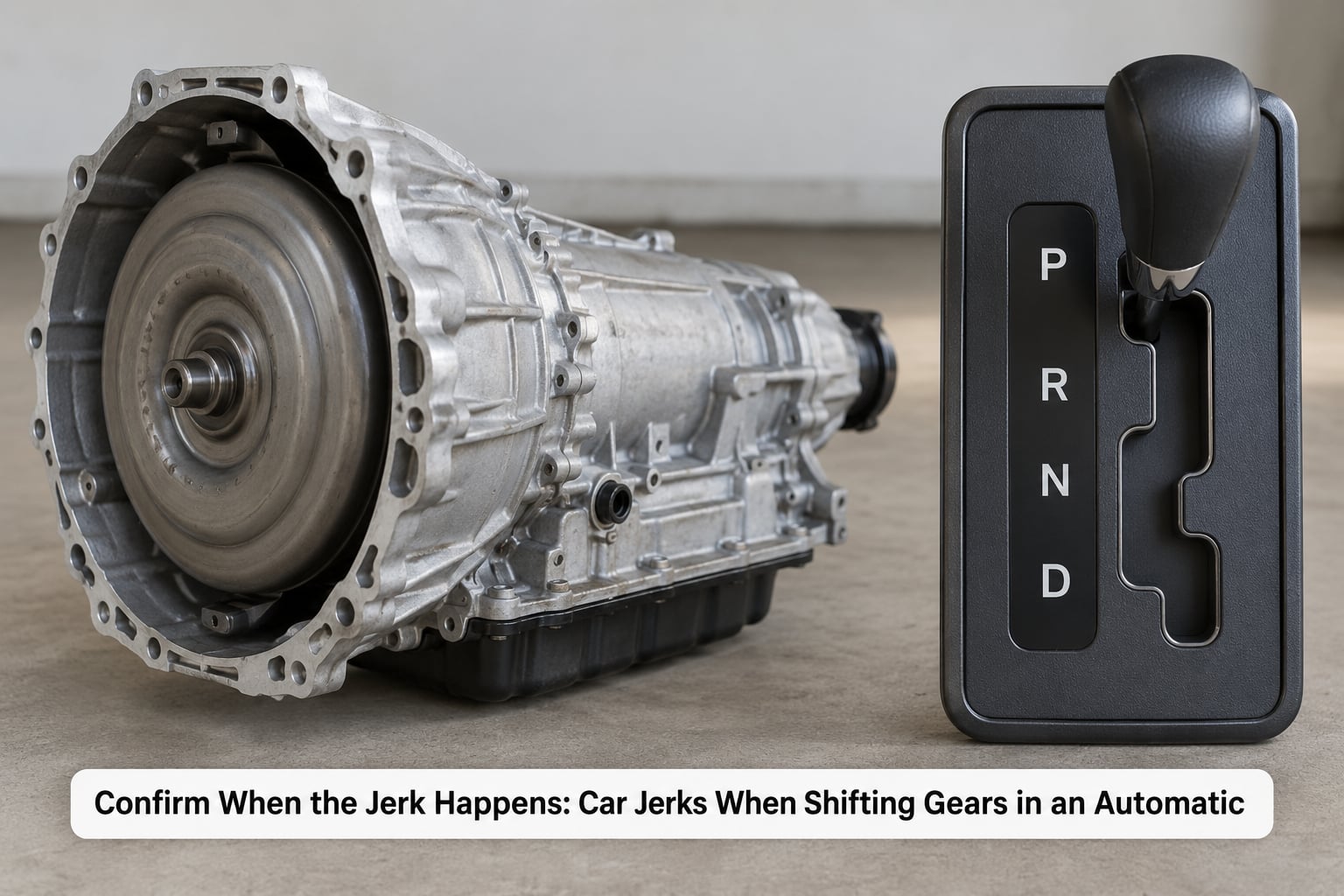 Confirm When the Jerk Happens: Car Jerks When Shifting Gears in an Automatic