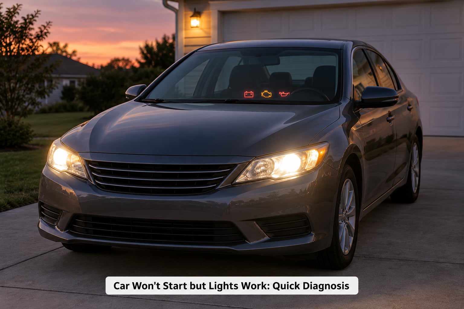 Car Won't Start but Lights Work: Quick Diagnosis