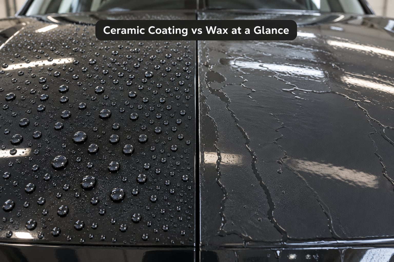 Ceramic Coating vs Wax at a Glance
